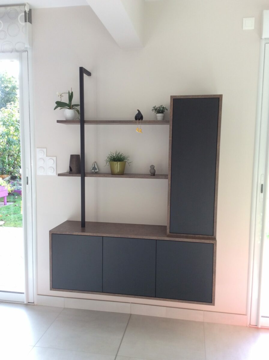 M2h Menuiserie Huet Menuisier Laval MEUBLE SUSPENDU